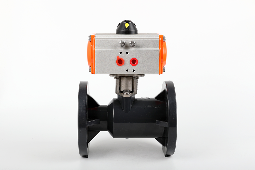 长倘口镇气动法兰一体球阀